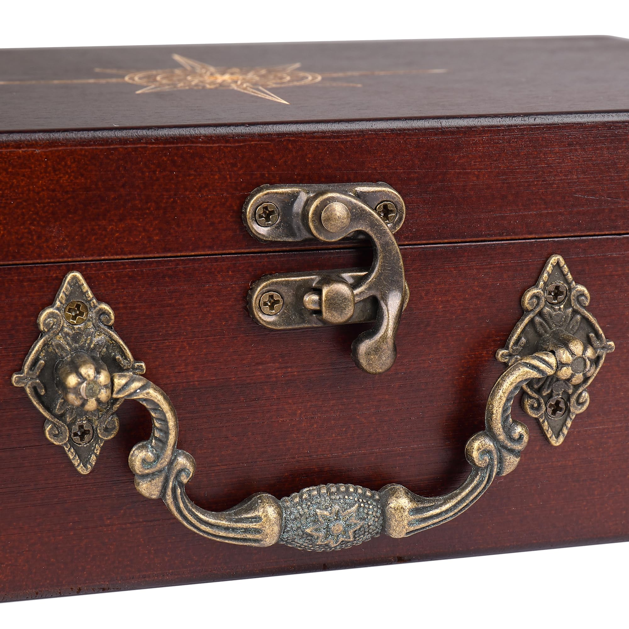 STERLING Games 12 Number Shut The Box Wooden Dice Game - Portable Travel Case with Nautical Design - Fun Family Board Game for Kids & Adults - Perfect for Parties, Camping & Beach Outings