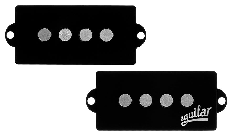 Aguilar AG 4P HOT 4-String Precision Bass Overwound Pickup - Black | Premium Bass Guitar Pickup for Enhanced Tone & Performance | Perfect for Rock, Jazz & Studio Recording
