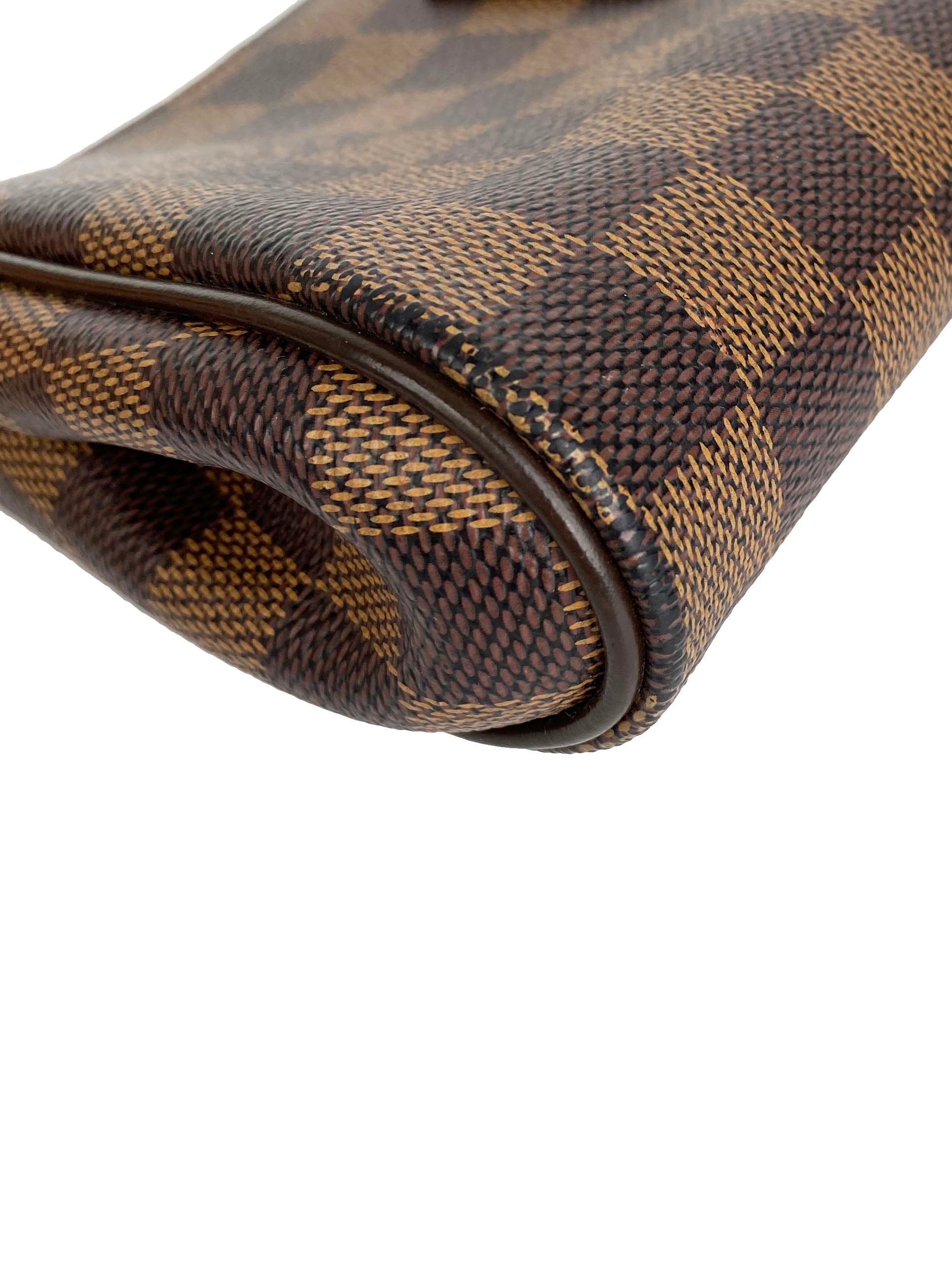 Authentic Louis Vuitton Eva Damier Ebene Crossbody Bag - Luxury Shoulder Purse for Women | Perfect for Date Night, Travel & Everyday Use