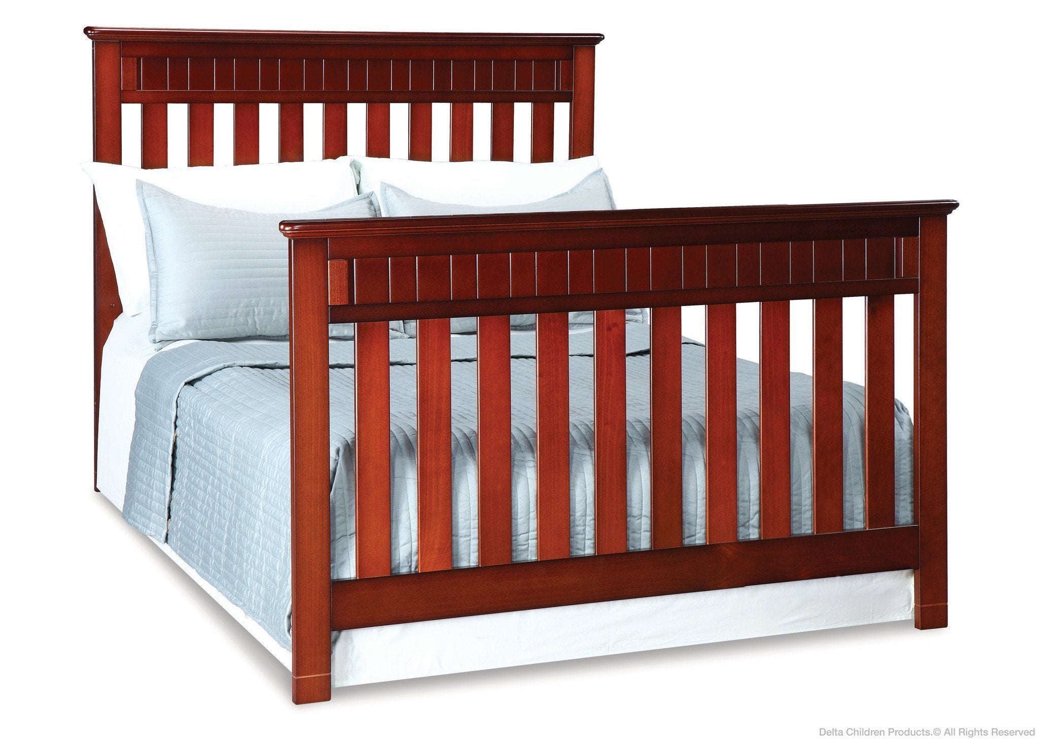 Chalet 4-in-1 Convertible Baby Crib - Adjustable Height Wooden Crib with Toddler Bed & Daybed Conversion - Perfect for Nursery, Bedroom & Small Spaces
