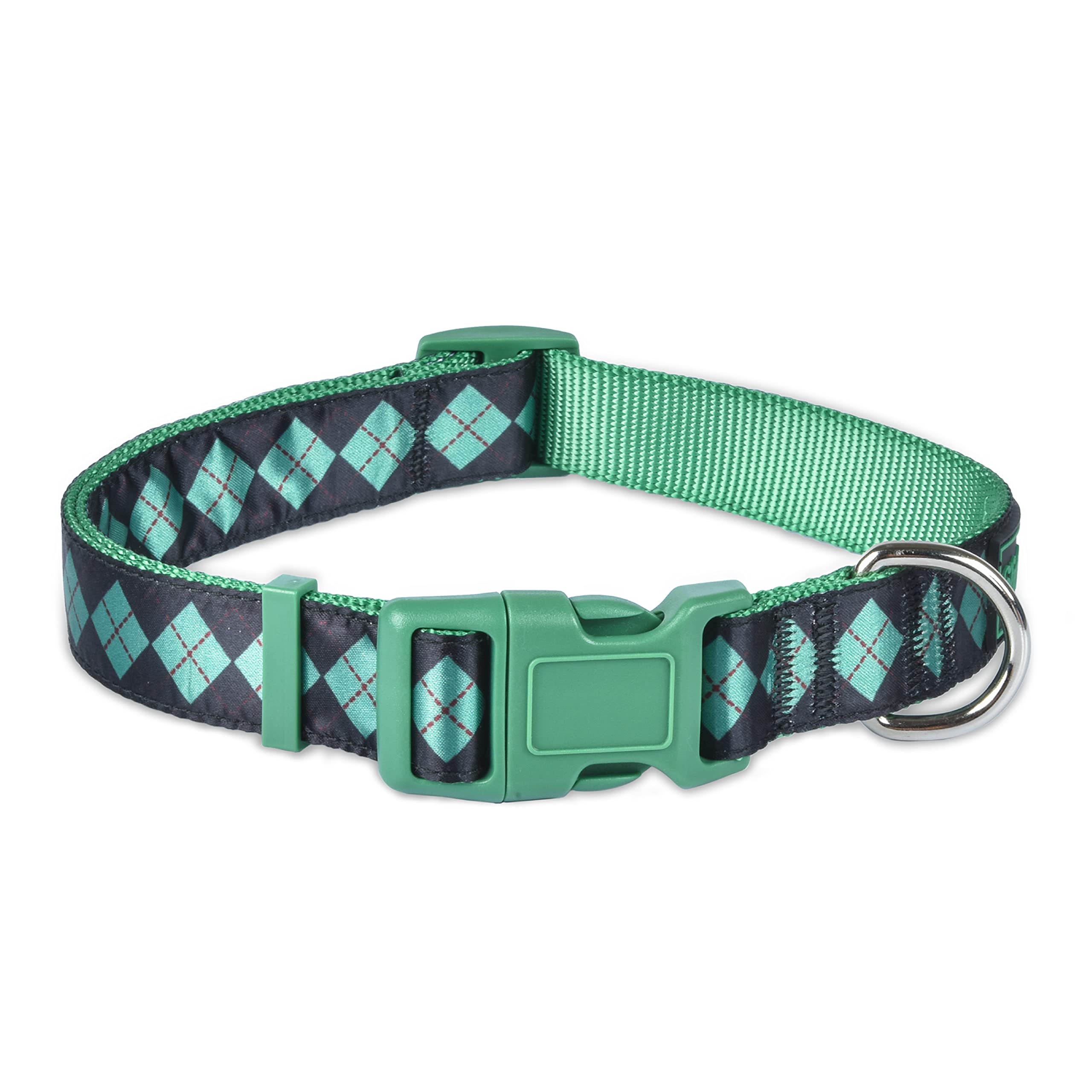 Harry Potter Slytherin Dog Collar - Adjustable Small Pet Collar for Puppies & Small Dogs | Hogwarts House Themed Pet Accessories | Perfect for Cosplay, Halloween Costumes & Harry Potter Fans