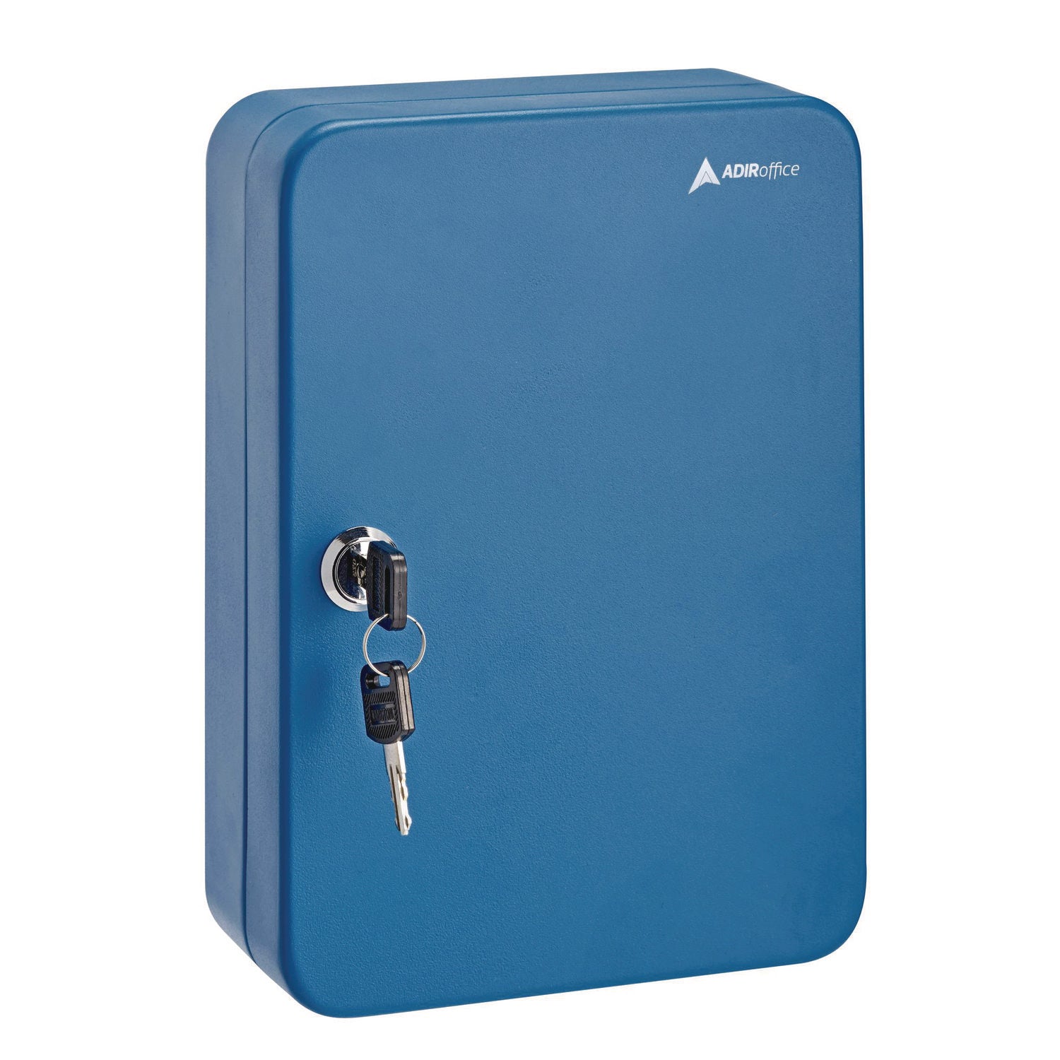 AdirOffice 48-Key Steel Secure Key Cabinet with Key Lock - Stainless Steel 304 Key Storage Box (7.1