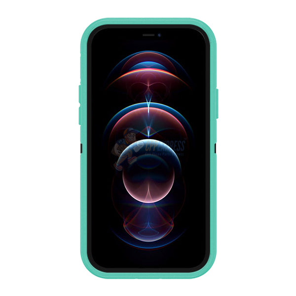 iPhone 13 Pro Shockproof Defender Case - Heavy Duty Protection, Anti-Scratch & Anti-Yellowing, Light Blue - Perfect for Outdoor Activities, Travel & Daily Use
