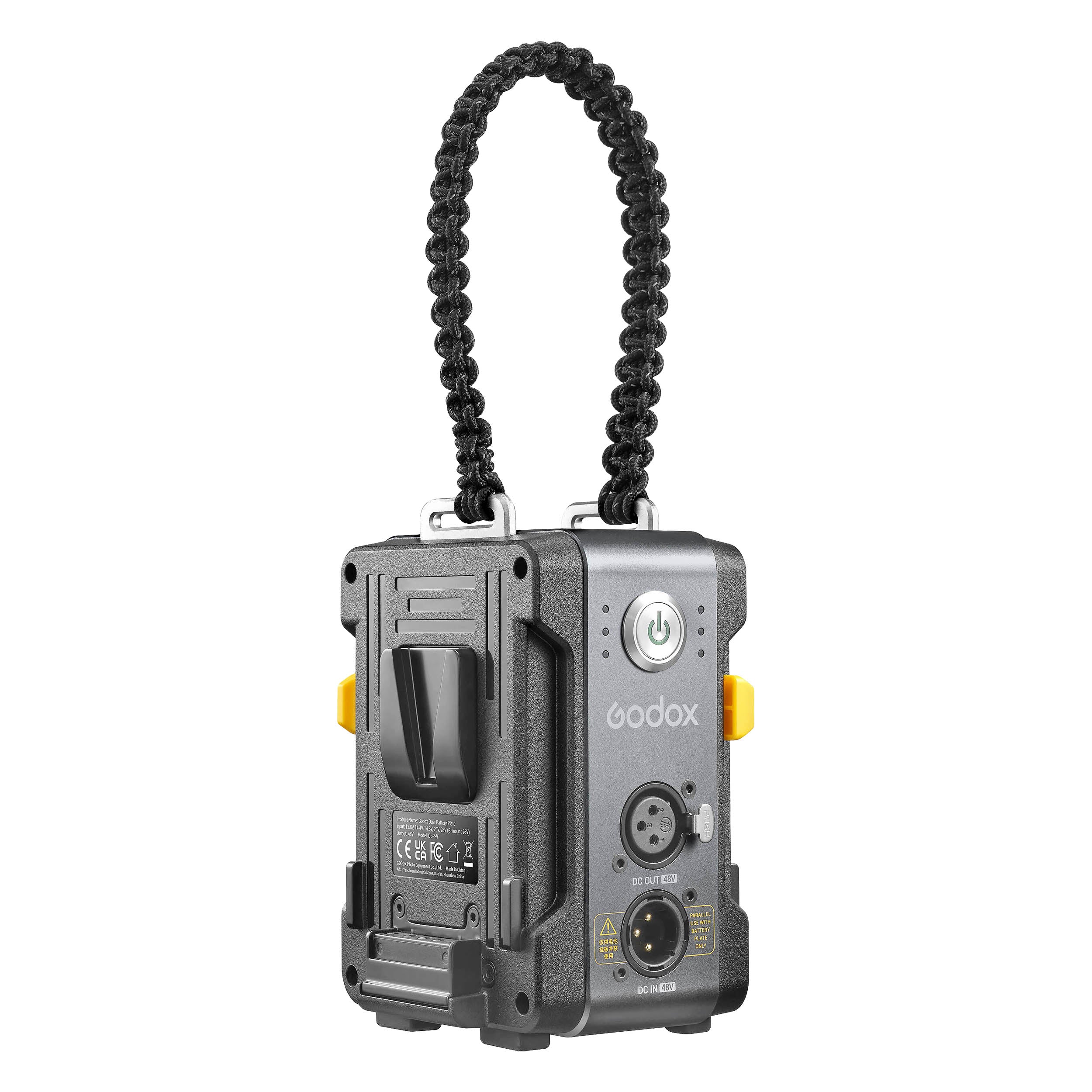 DBP V Dual Battery Plate for LITEMONS LA Series - Compatible with V Mount Batteries - Perfect for Professional Video Cameras, DSLRs, and Film Production Equipment