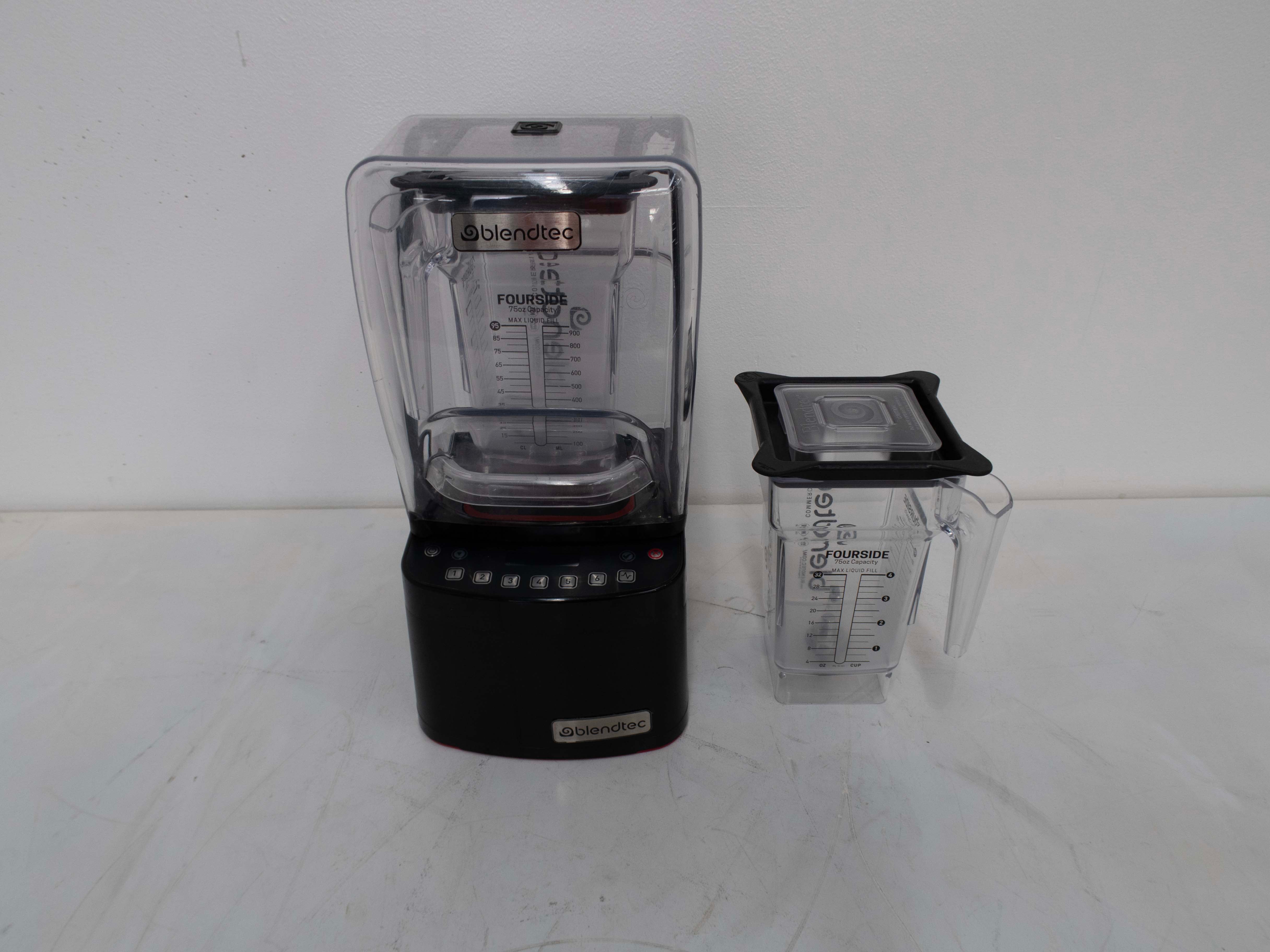 Blendtec CQB1 Professional Countertop Blender - High-Speed 1560W Motor, 90oz BPA-Free Jar - Perfect for Smoothies, Soups, Nut Butters & Frozen Drinks - Home & Commercial Kitchen Use