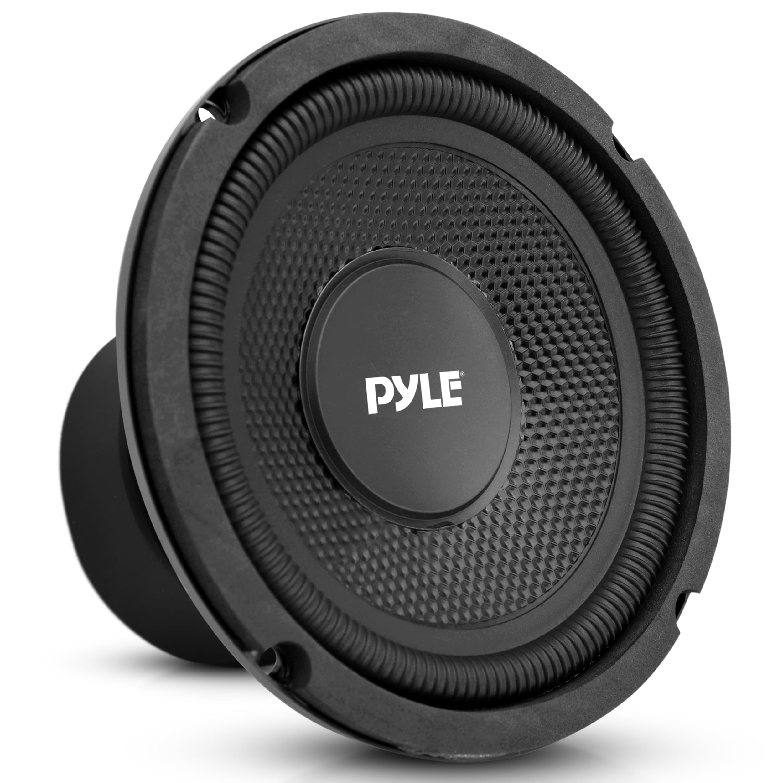 Pyle PLMW63 6.5 Inch 150W 4-Ohm Single Voice Coil Car Subwoofer with Injection Cone & Rubber Edge - Premium Bass for Car Audio Systems, Perfect for Trucks, SUVs and Custom Car Stereo Upgrades