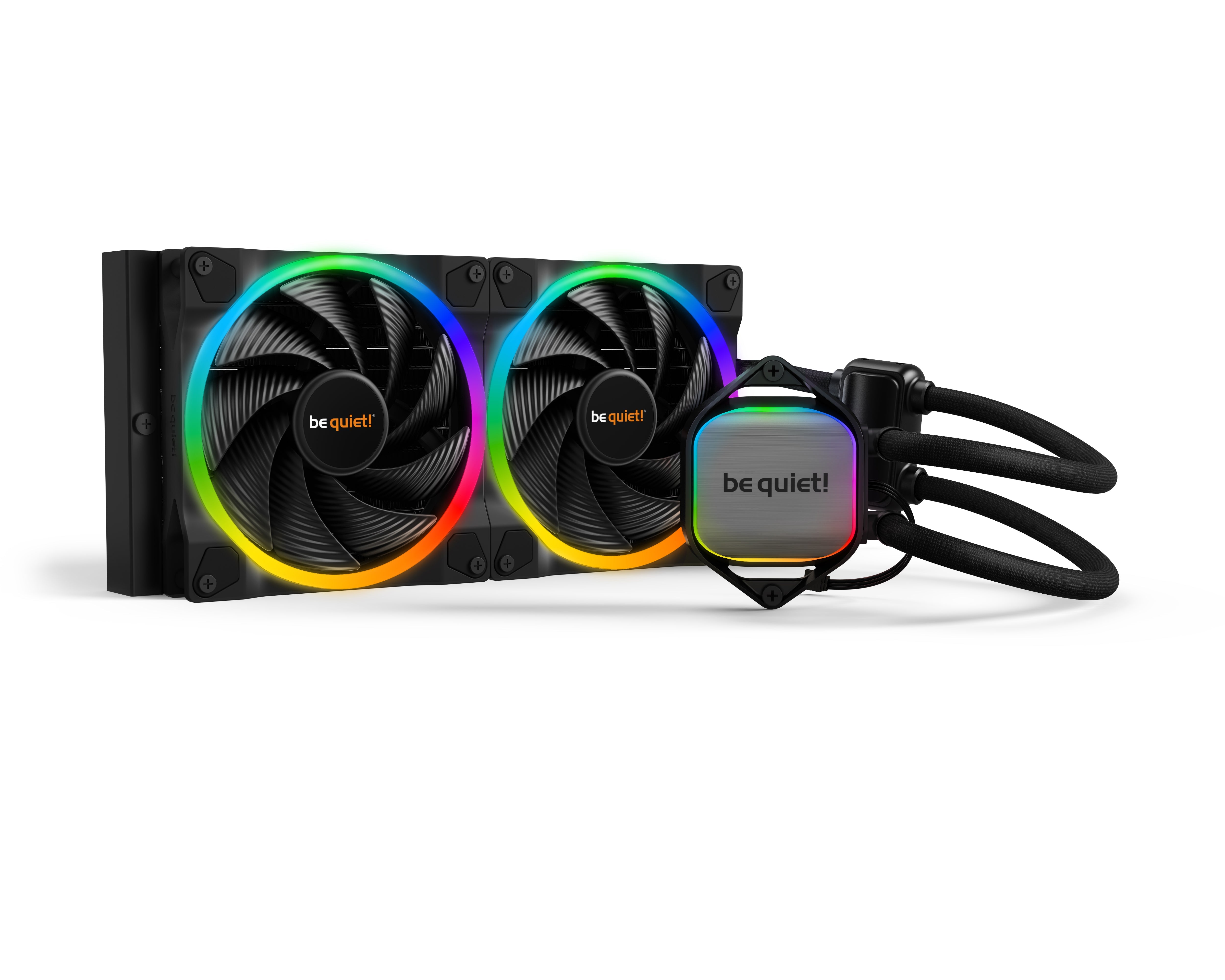 be quiet! Pure Loop 2 FX 280mm AIO Liquid CPU Cooler - High Performance RGB Water Cooling System for Gaming PC, Workstation & Overclocking | Silent Operation, Easy Installation