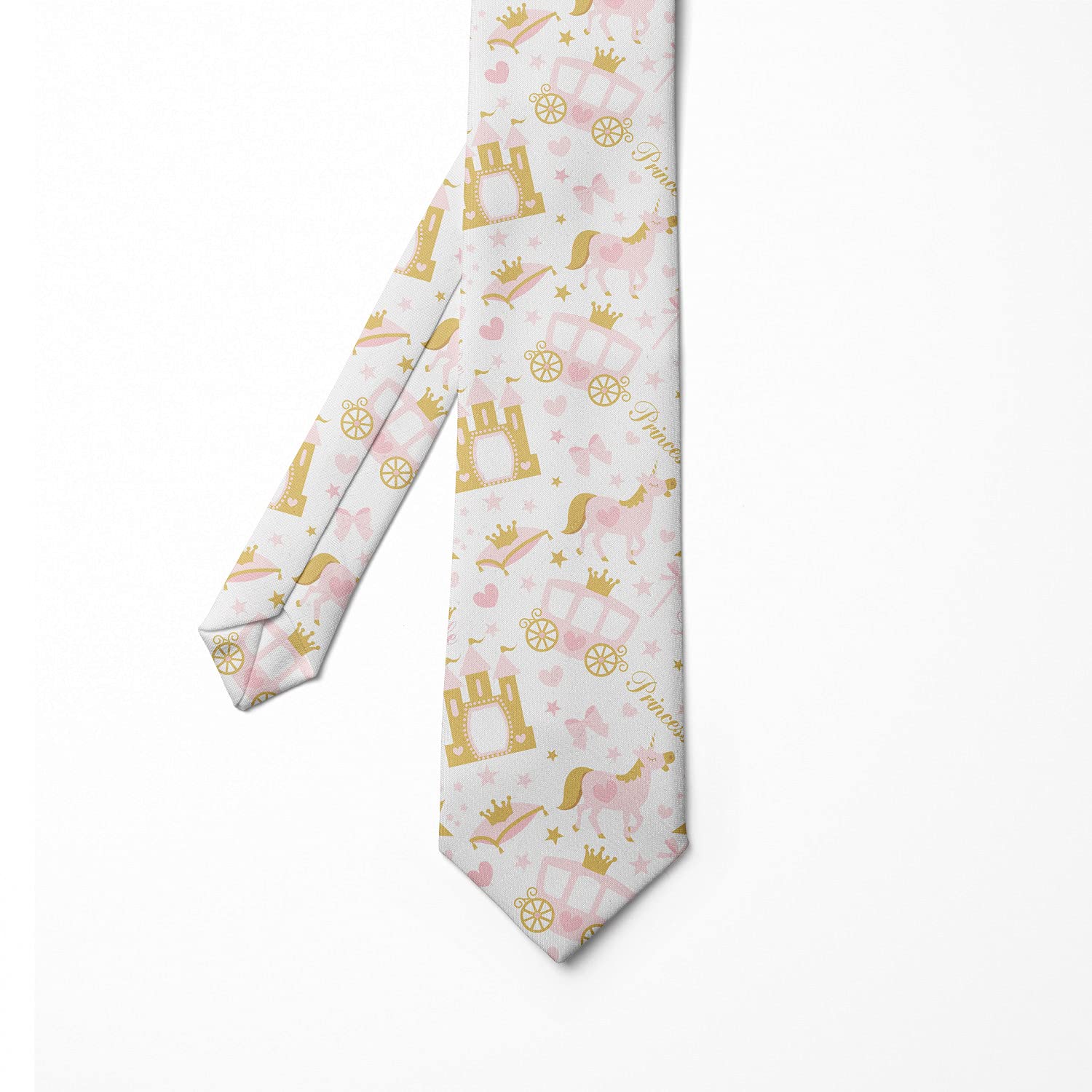 Ambesonne Cartoon Tale Style Necktie - 3.7