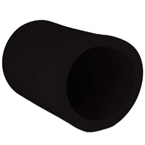 Dadman Thick Foam Can Coolie (1-Pack, Black) - Insulated Beer Can Holder for Camping, BBQs & Outdoor Parties