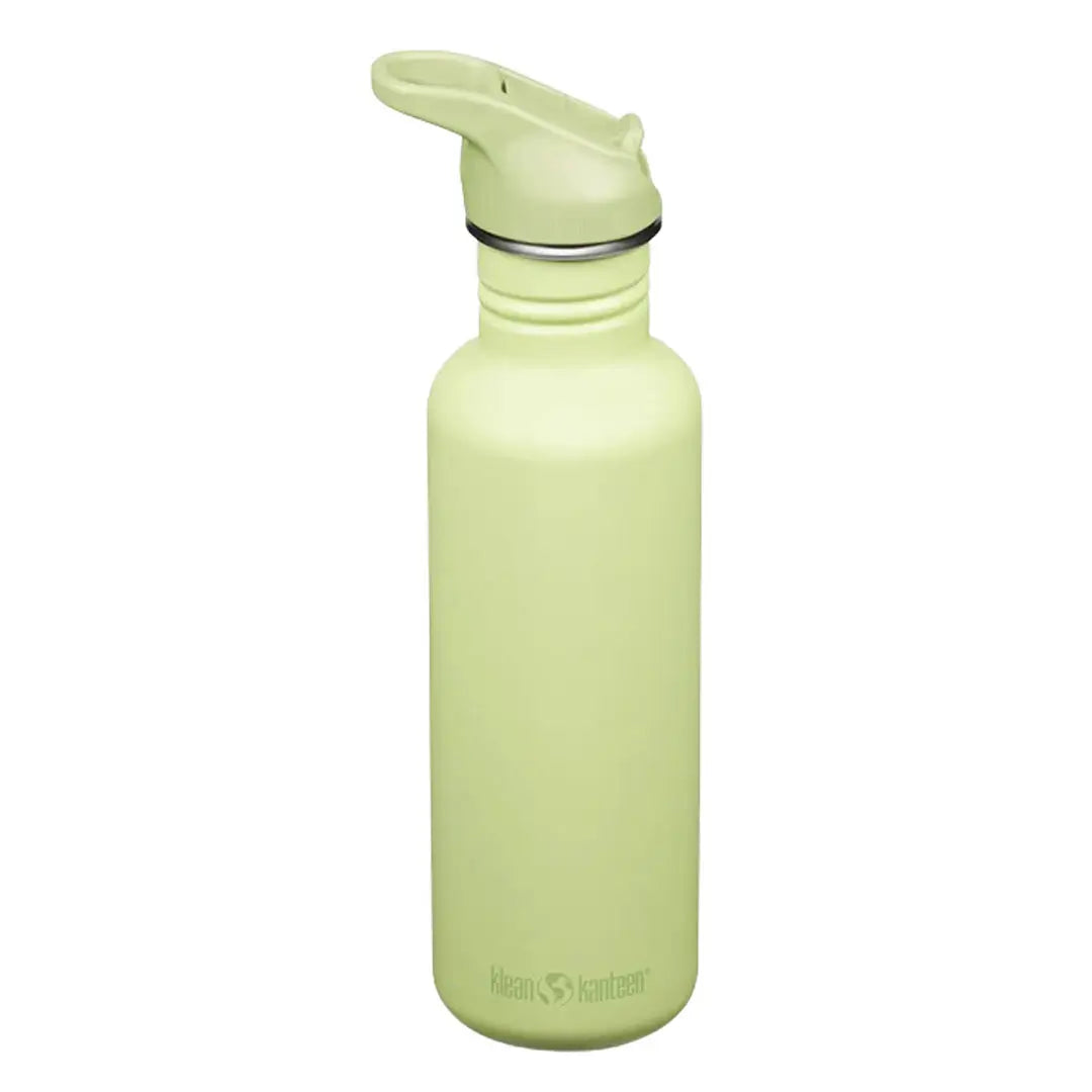 Klean Kanteen Classic Flip Cap Stainless Steel Water Bottle 800ml (27oz) - BPA Free, Leak Proof, Eco-Friendly Reusable Water Container for Hiking, Gym, Office & Outdoor Activities