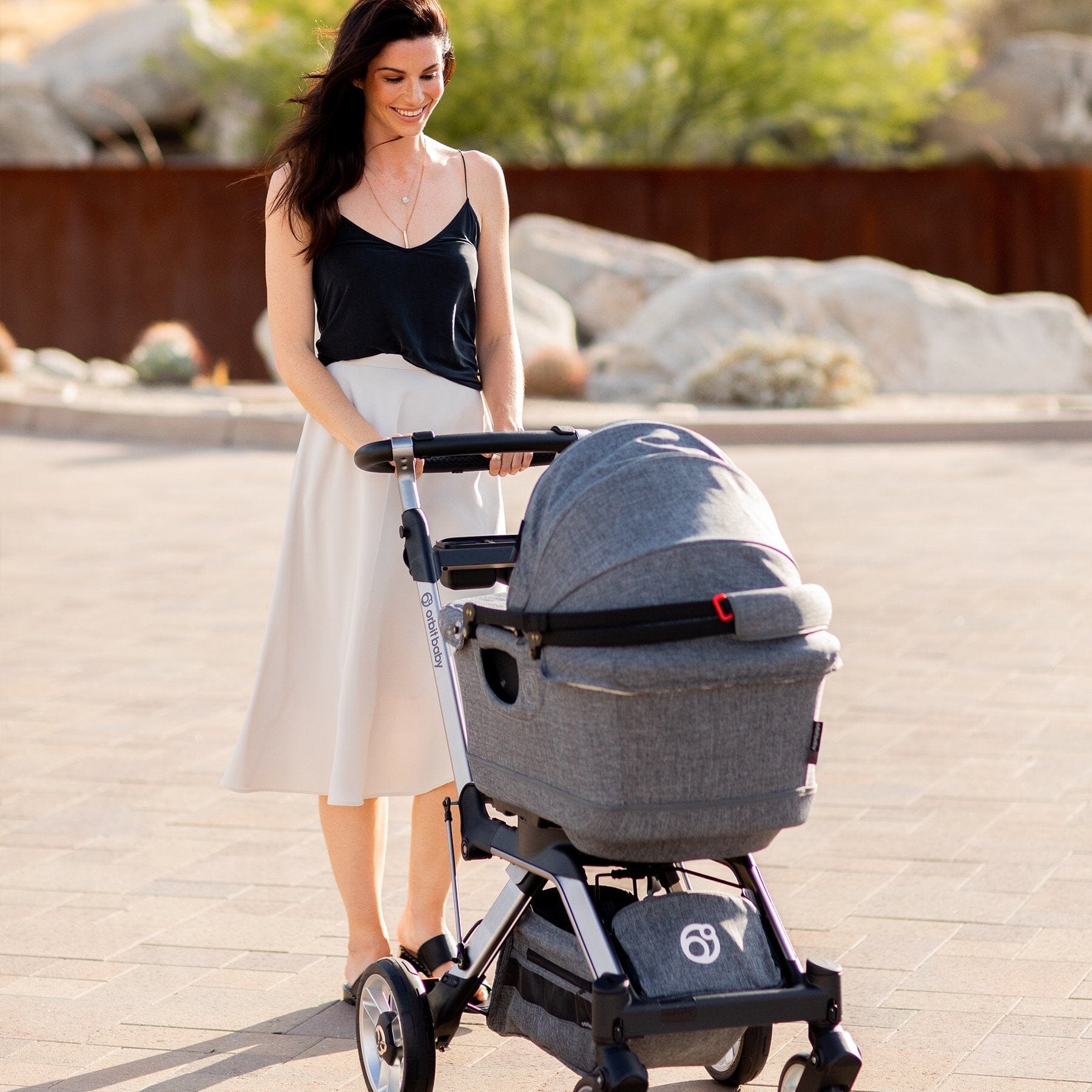Orbit Baby Stroll & Sleep Travel System - Lightweight Infant Stroller & Bassinet Combo for Newborns | Perfect for Travel, Shopping & Daily Walks