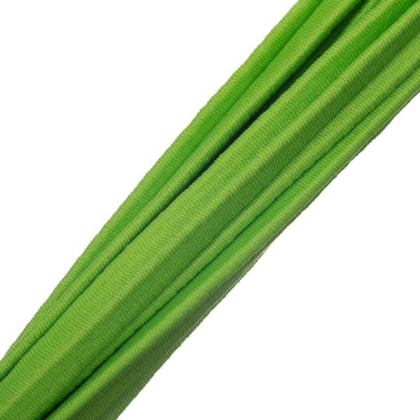 5mm Flat Green Elastic Band - 5 Meters (16.4 Feet) for Sewing, Crafting, DIY Projects, Waistbands, Hair Ties & Costume Making