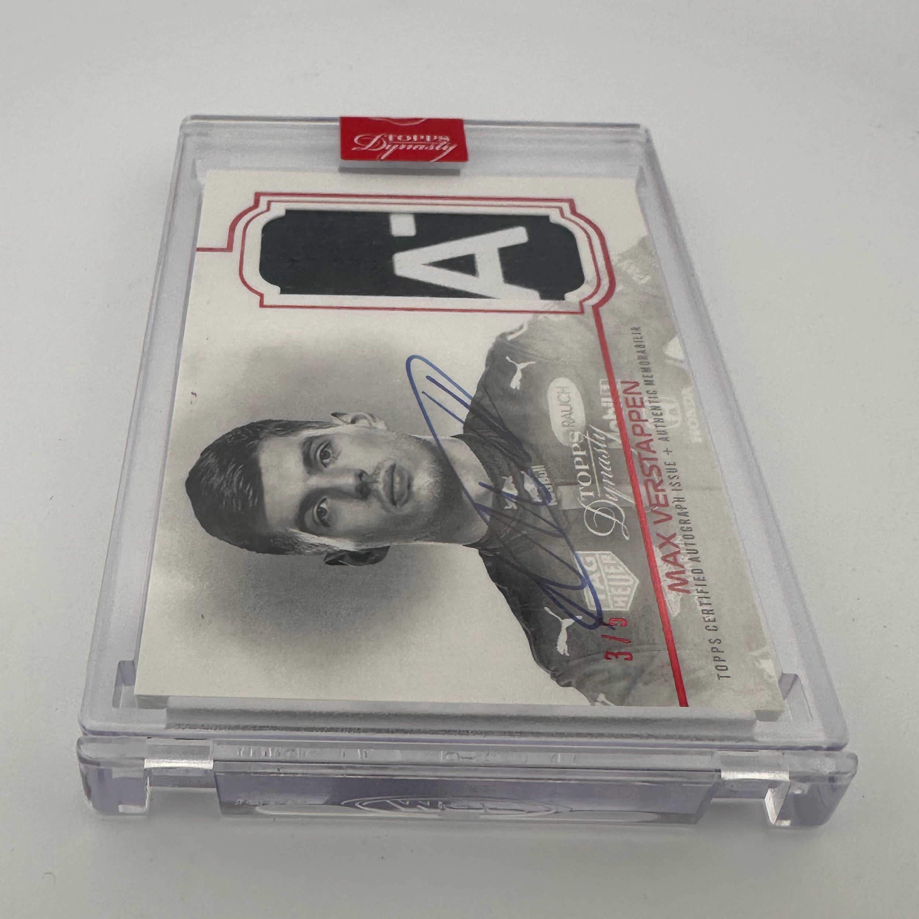 2020 Dynasty Max Verstappen #DAP MV Autograph Patch - Limited Edition F1 Racing Collectible for Fans & Memorabilia Display