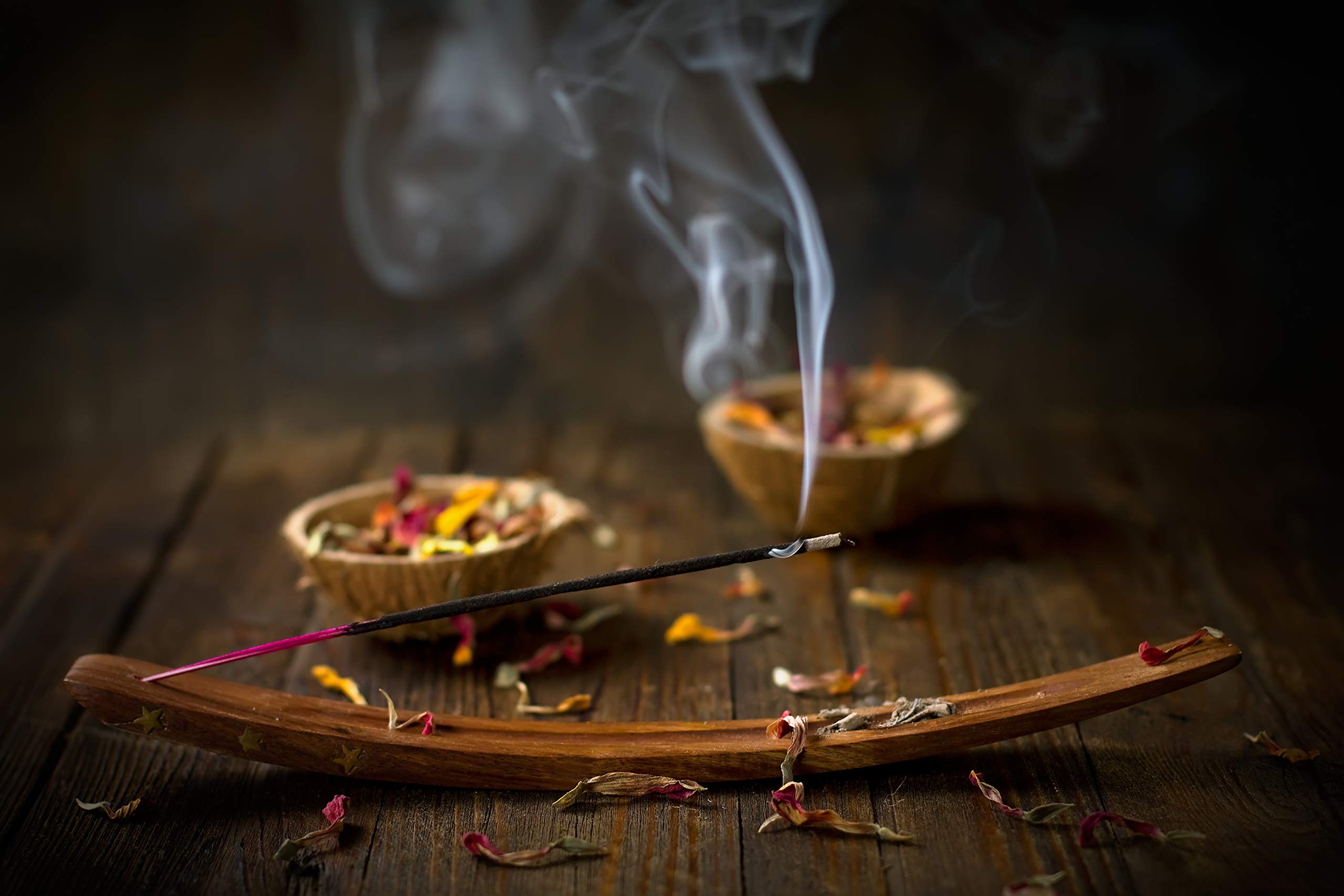 Moon Goddess Incense - 30 Gram Box (Pack of 4) - Premium Aromatic Sticks for Meditation, Yoga & Spiritual Rituals - Perfect for Home, Temple & Wellness Spaces