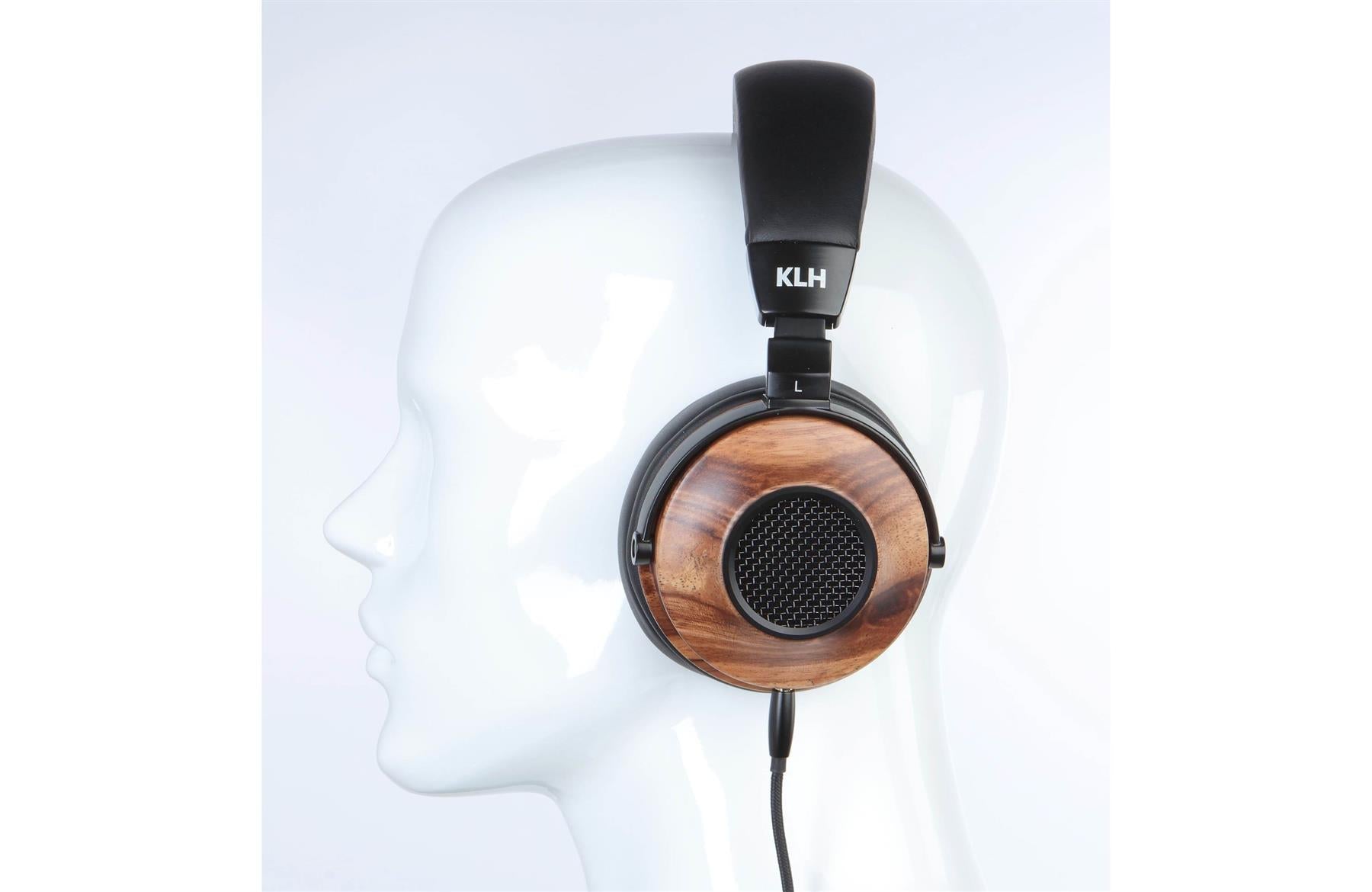 KLH Ultimate One Premium Over-Ear Headphones - Open Box Clearance Deal | Studio Monitoring, Gaming & Travel Use