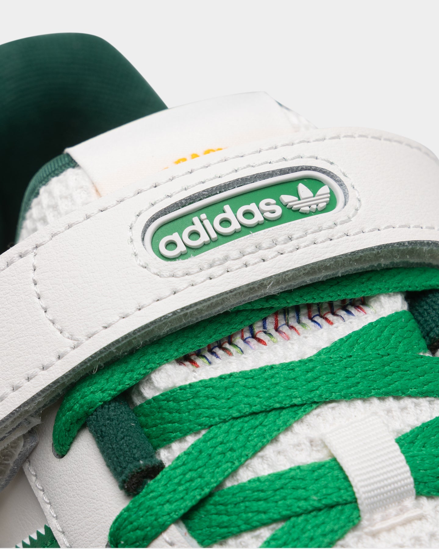 Adidas Forum Low Sneakers - Cloud White & Green | Men's Casual Shoes for Walking, Running & Streetwear Fashion