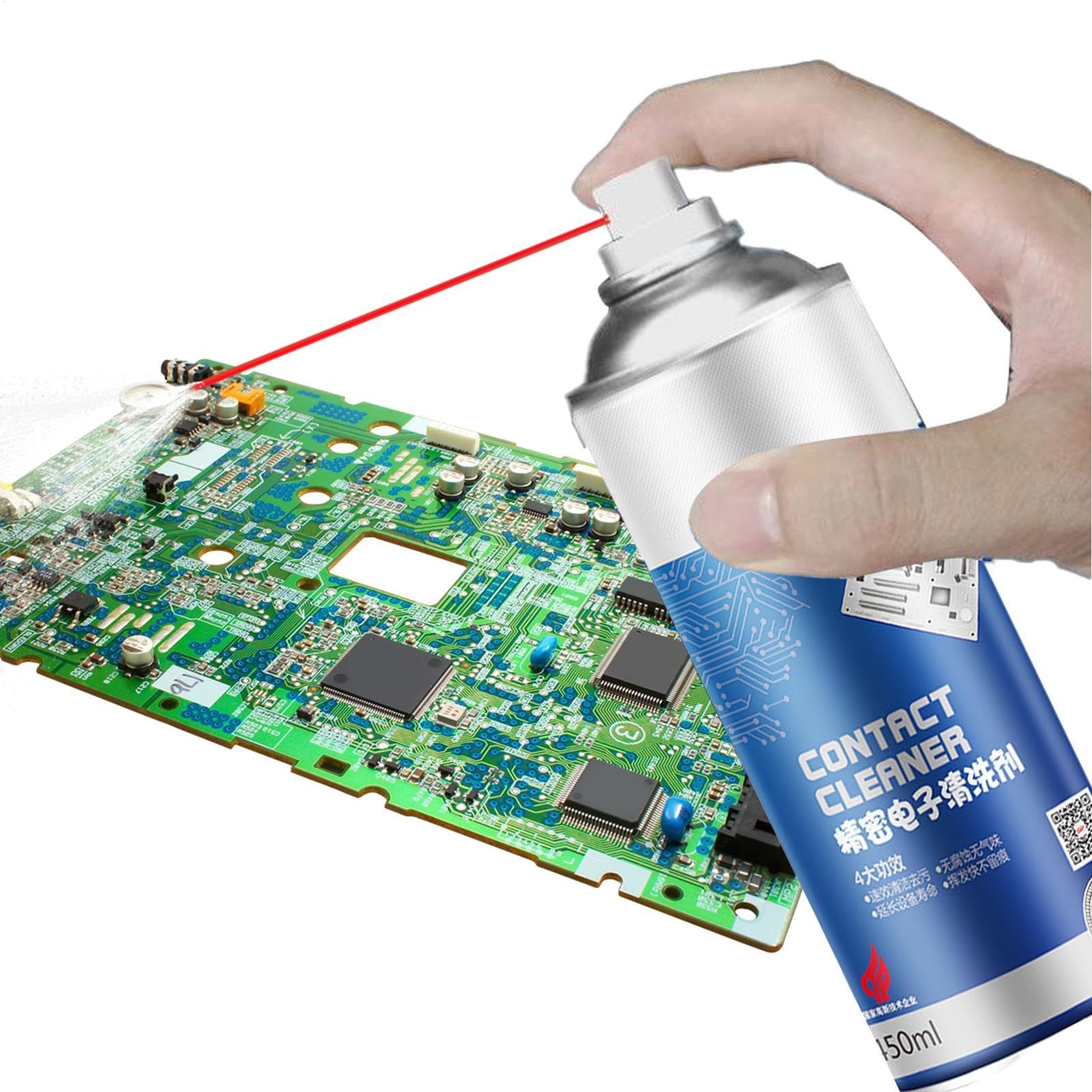 Electronic Cleaner Spray - Quick Drying for Keyboards & Screens | Office & Home Use