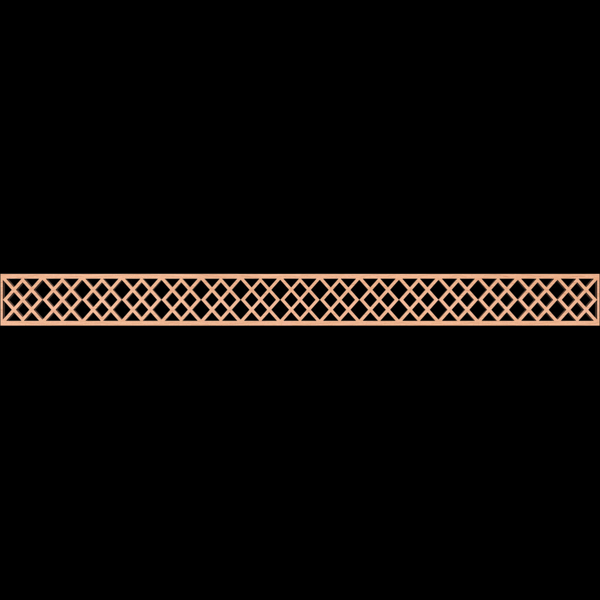 Hadley Fretwork Moulding - Decorative Wood Trim for Home & Furniture DIY Projects - Perfect for Cabinets, Doors, and Wall Accents