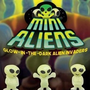 Glow in The Dark Mini Aliens - 12 Pack Capsule Toys for Kids, Fun Party Favors & Collectibles - Perfect for Birthday Gifts, Classroom Rewards & Nighttime Play