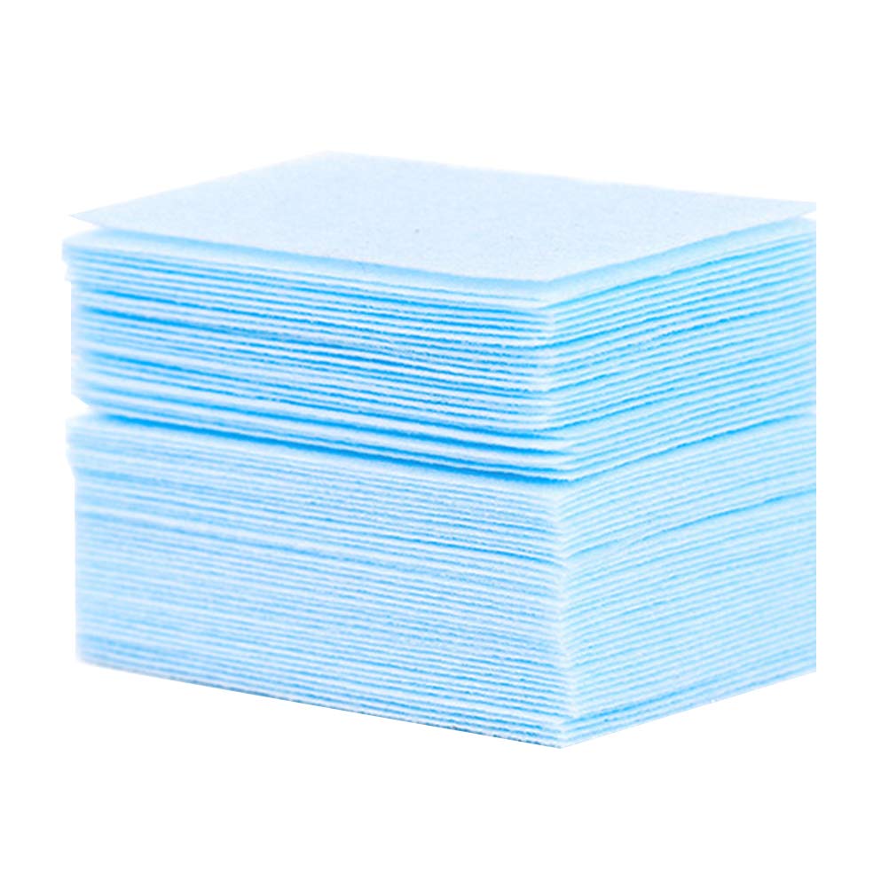 Beaupretty 600pcs Organic Cotton Facial Pads - Soft Makeup Remover Pads, Nail Polish Remover Wipes, Cosmetic Cotton Squares for Gentle Skin Care & Nail Prep | Ideal for Daily Makeup Removal, Manicures & Skincare Routine