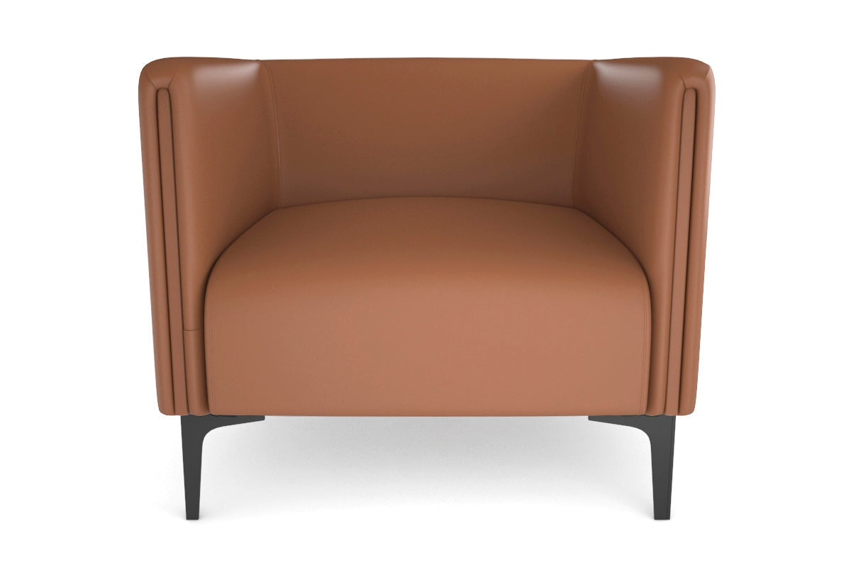 Drej 2.0 Lounge Chair with Square Arms - Modern Single Seater Sofa for Living Room, Bedroom or Office