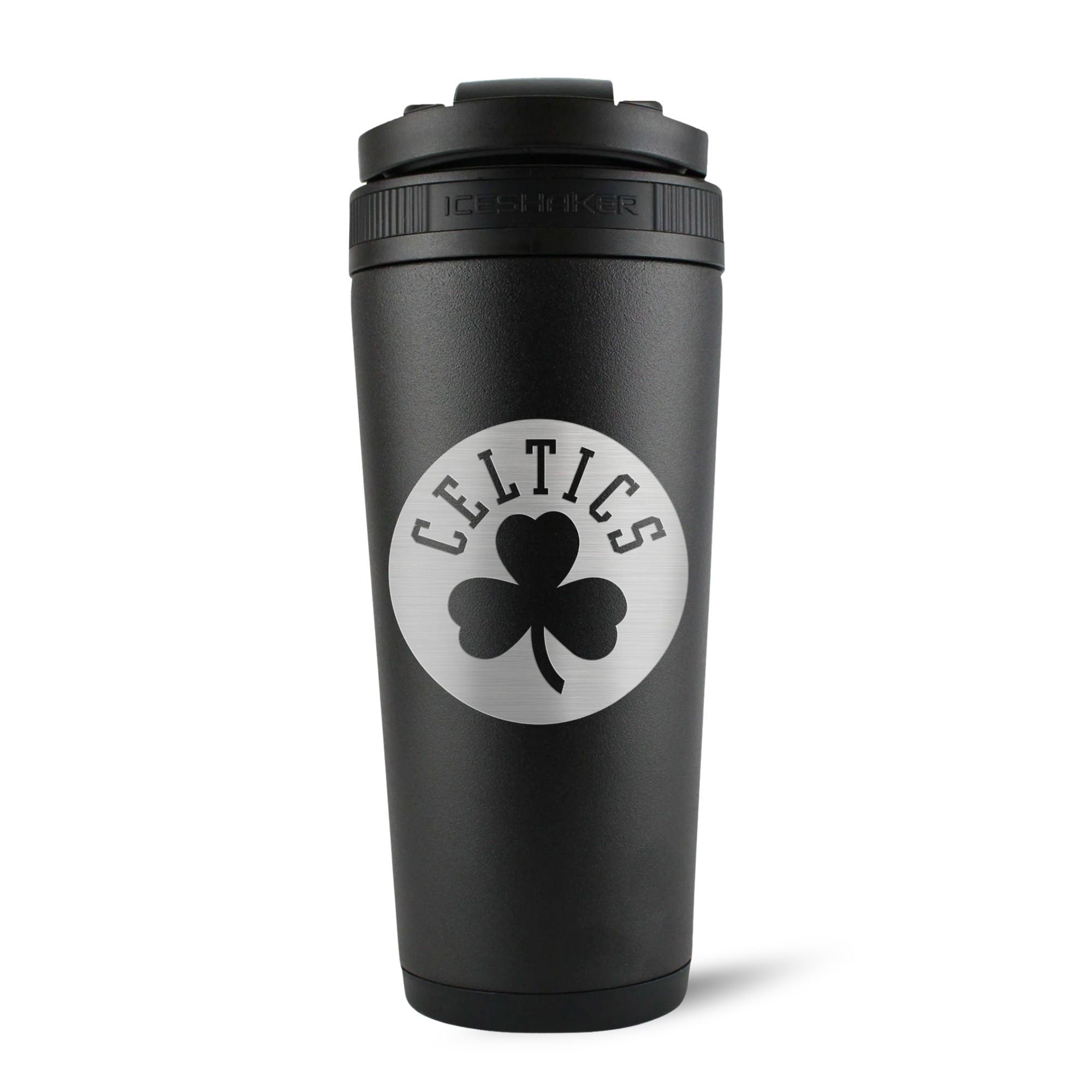 Official Boston Celtics 26oz Insulated Stainless Steel Water Bottle & Protein Shaker - Perfect for Gym, Workouts, and Celtics Fan Gifts