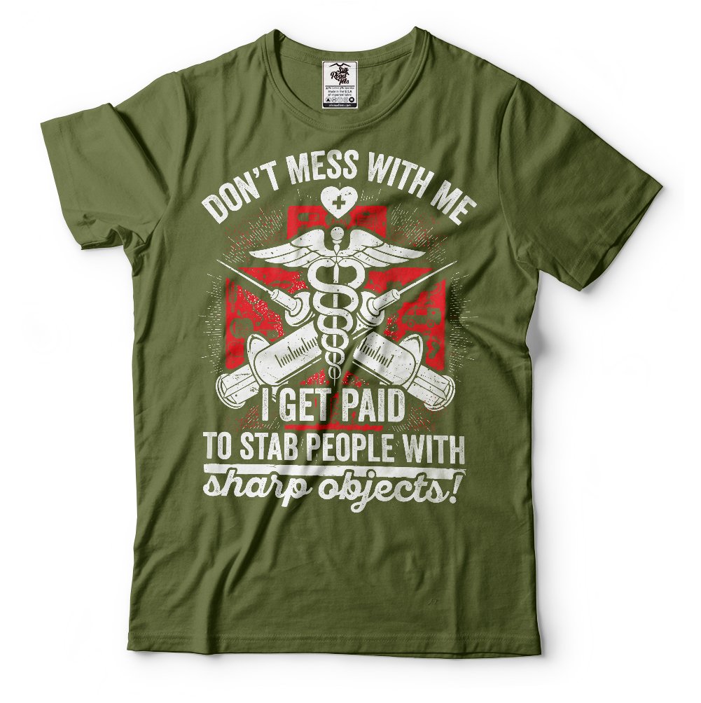 Funny Nurse Doctor Paramedic Medical Worker T-Shirt - Humorous Healthcare Apparel for Medical Professionals - Perfect for Hospitals, Clinics, and Casual Wear