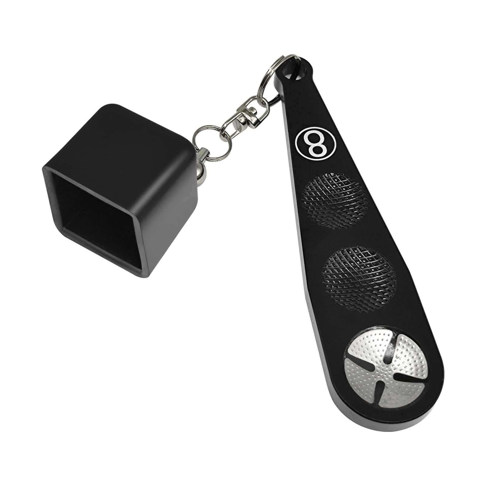 Portable Pool Cue Chalk Holder - Essential Billiards Accessory for Cue Enthusiasts | Durable & Compact Chalk Holder for Pool Sticks | Perfect for Home Game Rooms, Bars & Professional Tournaments