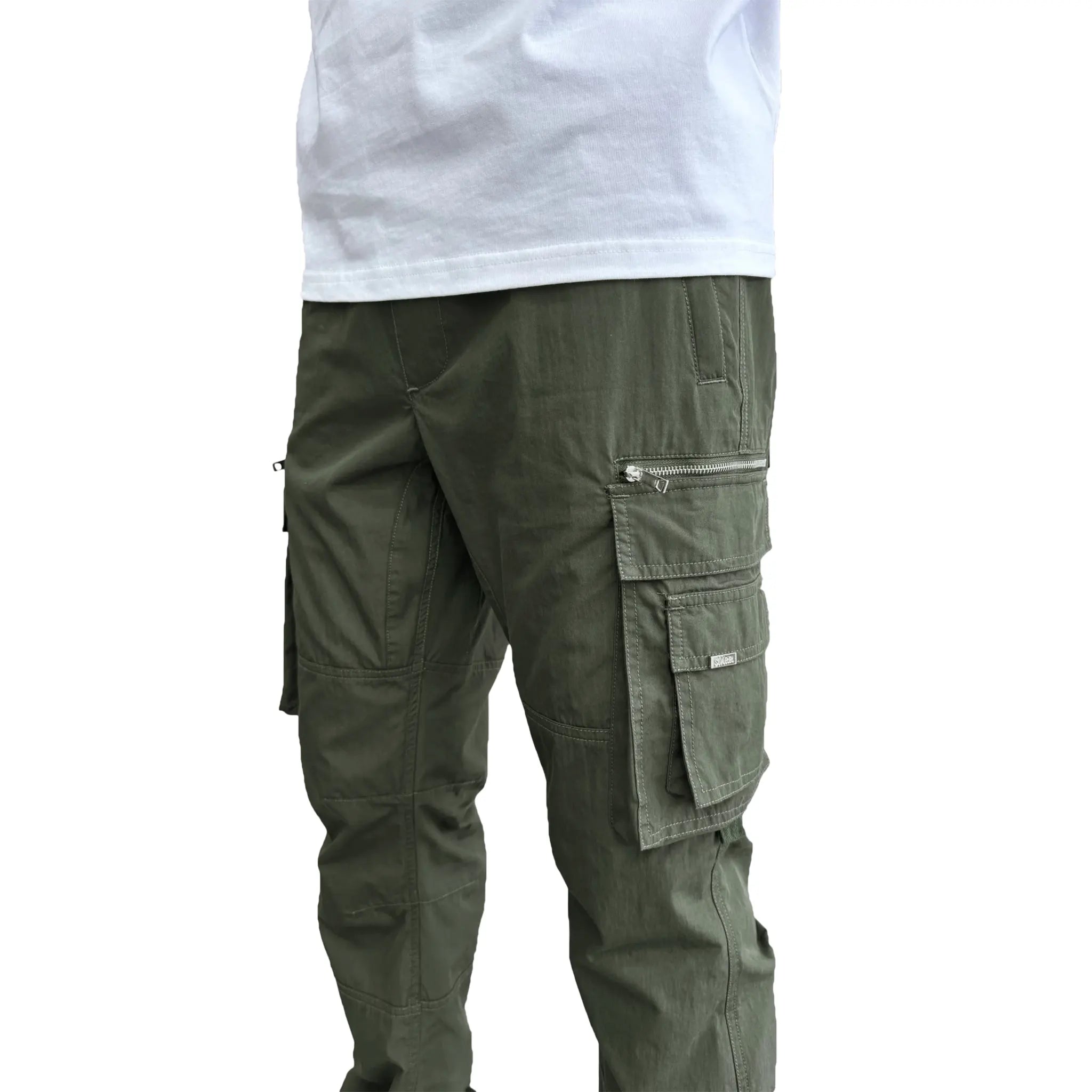 SIARR Military Tactical Cargo Pants for Men - Durable Dark Green Combat Pants with Multiple Pockets - Perfect for Outdoor Adventures, Hiking, and Workwear
