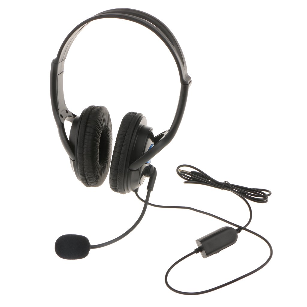 Best Gaming Stereo Headphones with Comfortable Headband - Compatible with PS3, PC & More - Perfect for Gaming, Streaming & Online Meetings