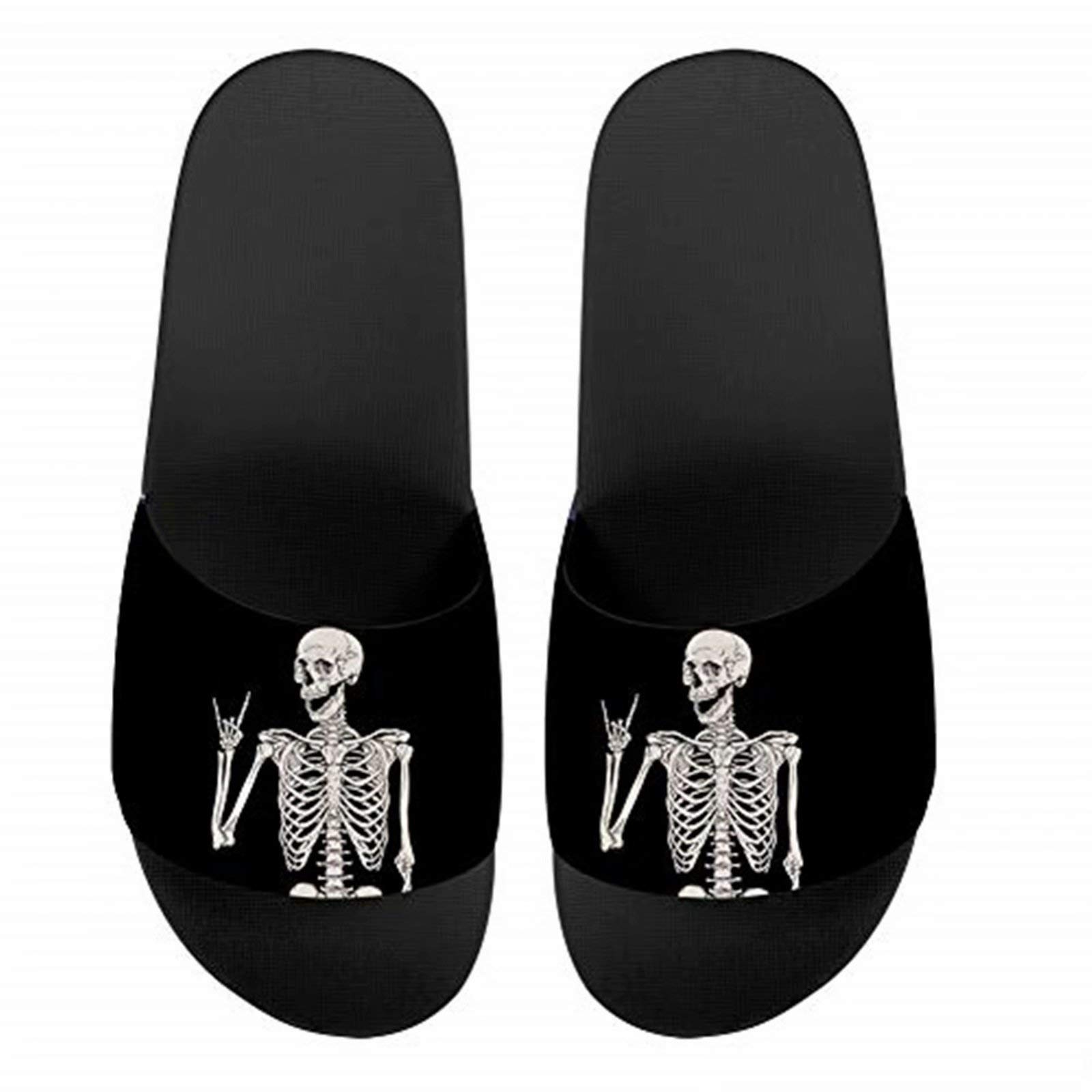 FOR U DESIGNS Women's Summer Sandals - Comfortable Slides Slippers for Indoor/Outdoor Use, Beach, Hotel & Home - Non-Slip Sole for Safety (Multiple Colors) | Perfect for Relaxing, Lounging & Vacation Wear