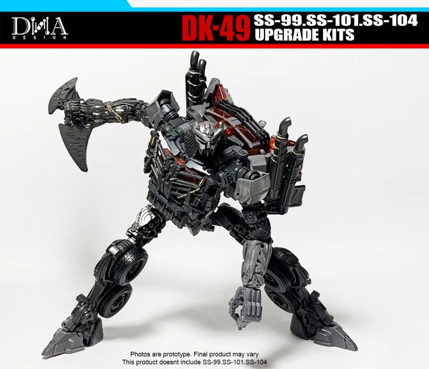 DNA Design DK 49 Upgrade Kit for SS Battletrap, Nightbird & Scourge - Transformers Toy Accessories for Enhanced Display & Customization - Perfect for Collectors & Action Figure Enthusiasts