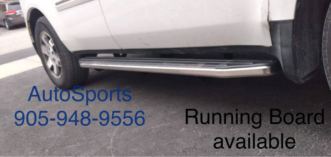 2009-2015 Honda Pilot Aluminum Running Board Side Step Bar - V2 Style for Enhanced Access & Style - Perfect for Off-Roading, Camping & Daily Use