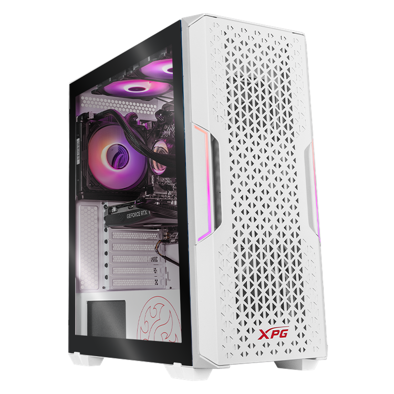 Xtreme PC Gaming Desktop - XPG GeForce RTX 4060, Intel Core i7-11700KF, 32GB RAM, 500GB SSD + 2TB HDD, Liquid Cooling, WiFi, White - High Performance Gaming PC for Streaming, Esports & VR Gaming