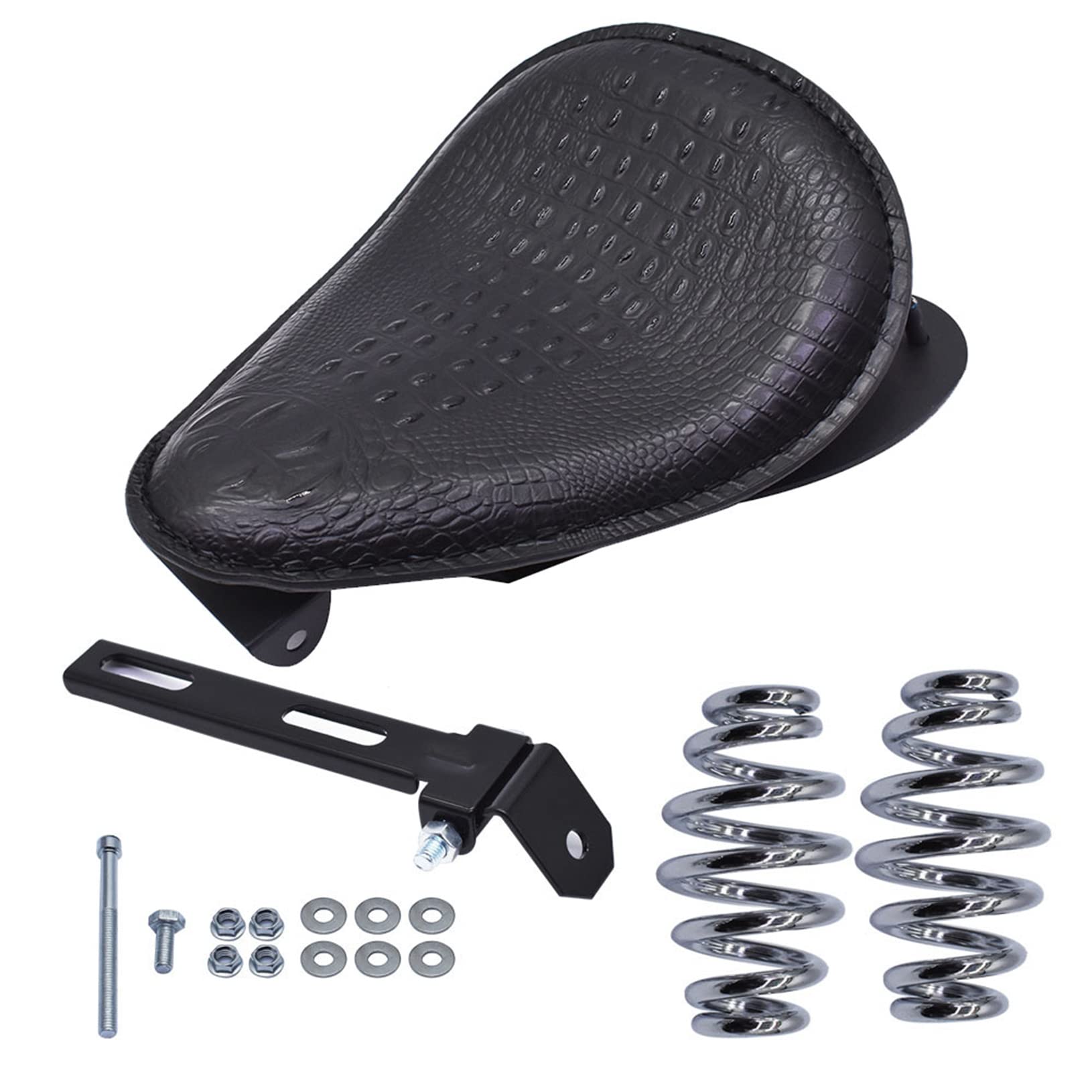 Motorcycle Solo Spring Seat Replacement for Honda Shadow Spirit ACE VT1100 VT750 - Comfortable Ride for Cruiser Bikes | Perfect for Long Distance Touring & City Commuting