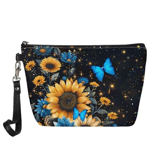 Blue Butterfly Sunflower
