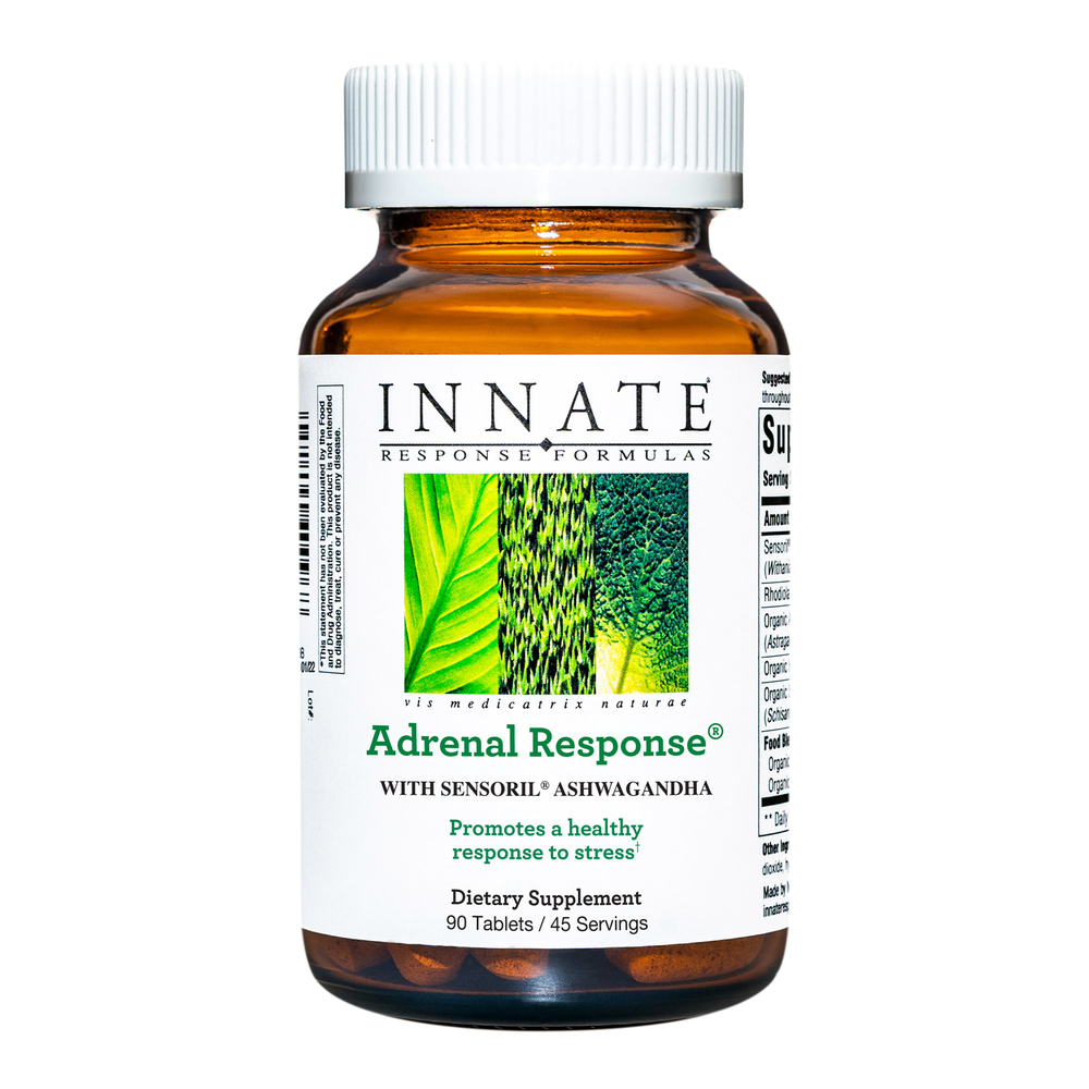 Innate Response Adrenal Response® Supplement (90 Capsules) - Natural Stress & Energy Support for Busy Lifestyles