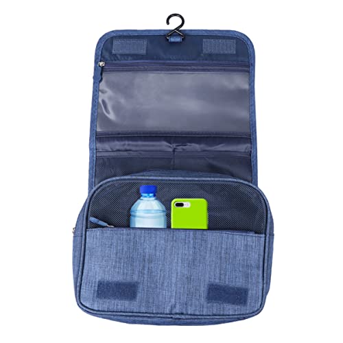 FRCOLOR Portable Travel Makeup Organizer Bag - Waterproof Cosmetic Case with Multiple Compartments for Toiletries & Beauty Essentials | Perfect for Vacation, Business Trips & Daily Use