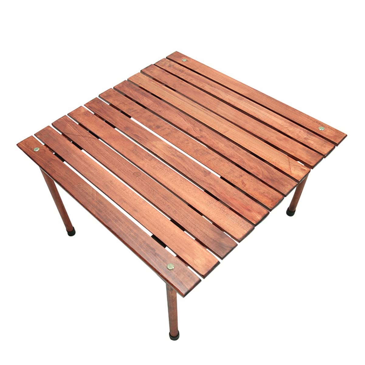 Lightweight Portable Camping Table with Carrying Bag - Solid Wood Folding Picnic Table for Outdoor Activities, Beach, BBQ & Travel | Compact Roll-Up Design, Easy to Install & Clean | Perfect for Camping Trips, Picnics, Tailgating & Backyard Gatherings