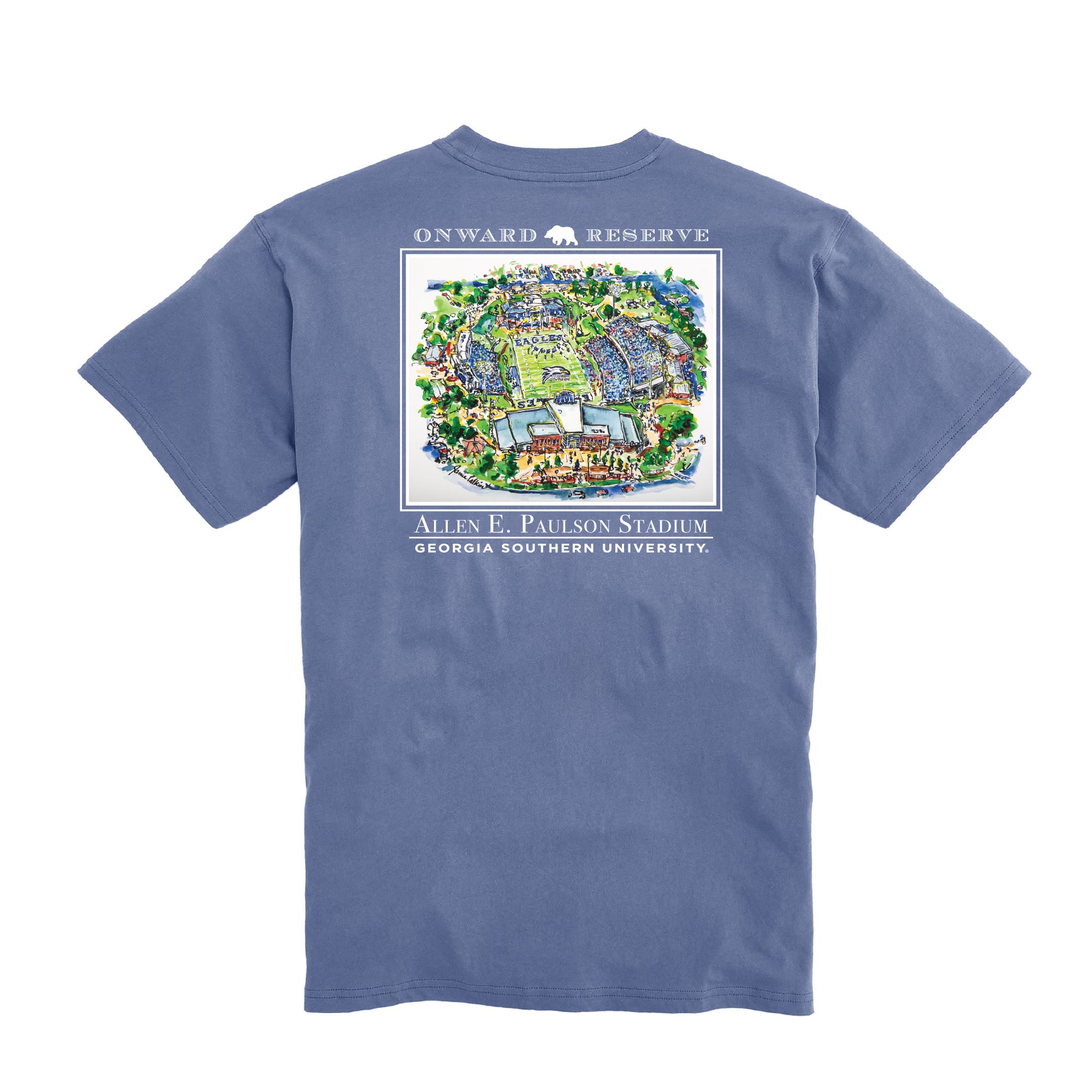 Paulson Stadium Short Sleeve T-Shirt for Men & Women - Comfortable Cotton Casual Tee for Sports Fans, Game Day, and Everyday Wear