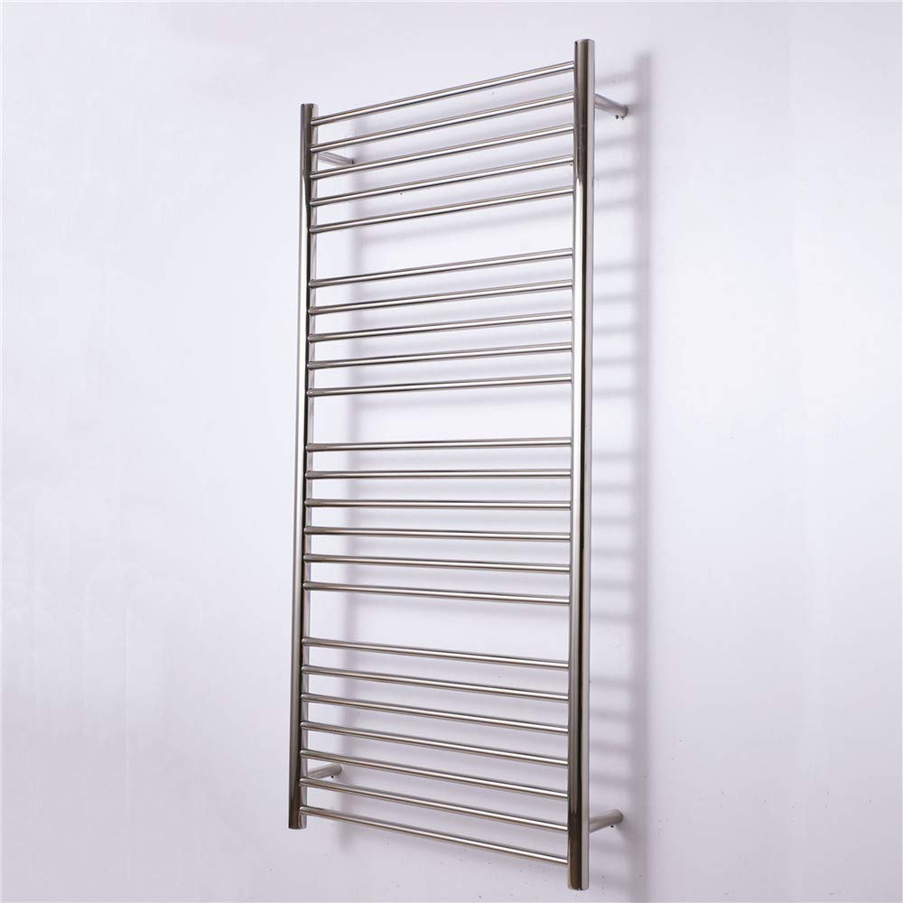 APUM Electric Towel Warmer - Stainless Steel Wall Mounted Heated Towel Rack | IP56 Waterproof & Energy Efficient Bathroom Accessory with Concealed Wiring | Perfect for Spa, Luxury Bathrooms & Hotels