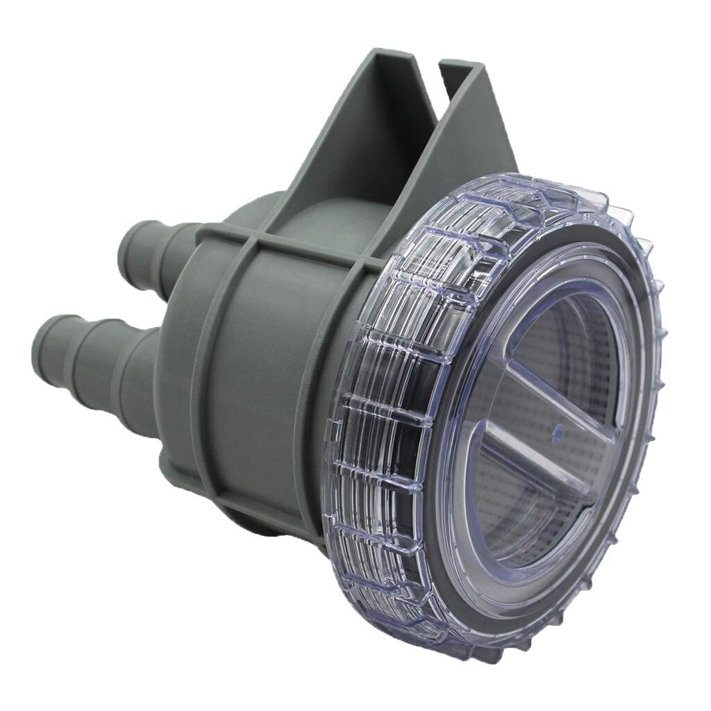 Marine Intake Sea Water Filter Replacement - Raw Liquid Mini Engine Kayak Cooling Strainer Cleaner - Perfect for Boat, Kayak & Marine Engine Maintenance