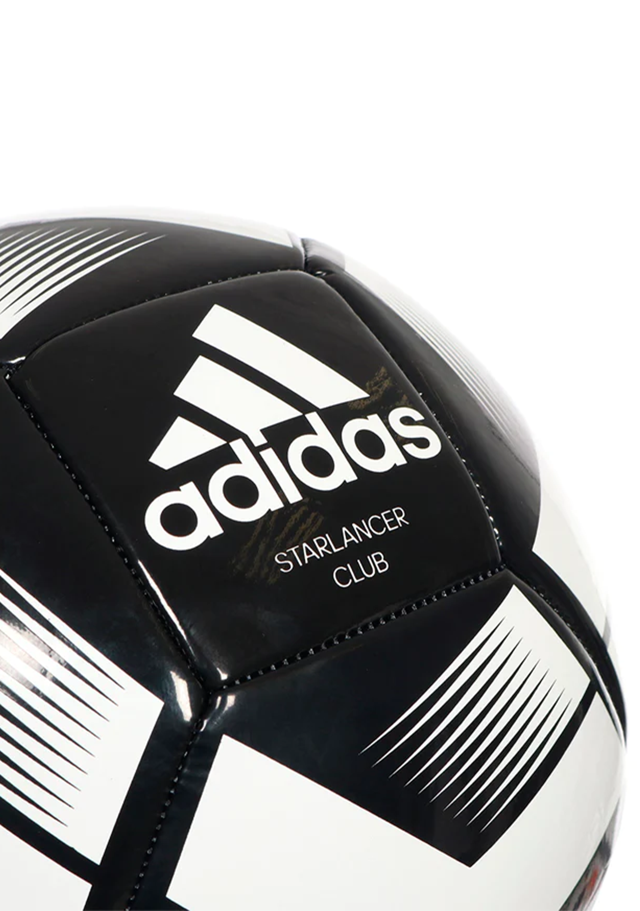Adidas Starlancer Club Soccer Ball - Official Size 5 Match Ball for Training & Games - Perfect for Youth, High School & Adult Players - Indoor & Outdoor Use