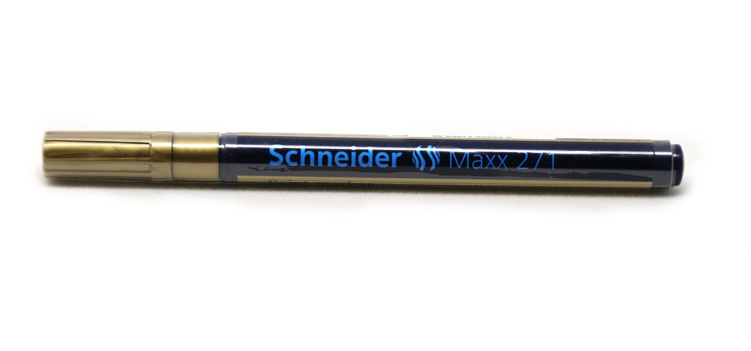 PAINT MARKER MAXX 271 Gold - Premium Industrial Paint Marker for Metal, Wood, Plastic - Perfect for DIY Projects, Sign Making, and Automotive Touch-Ups
