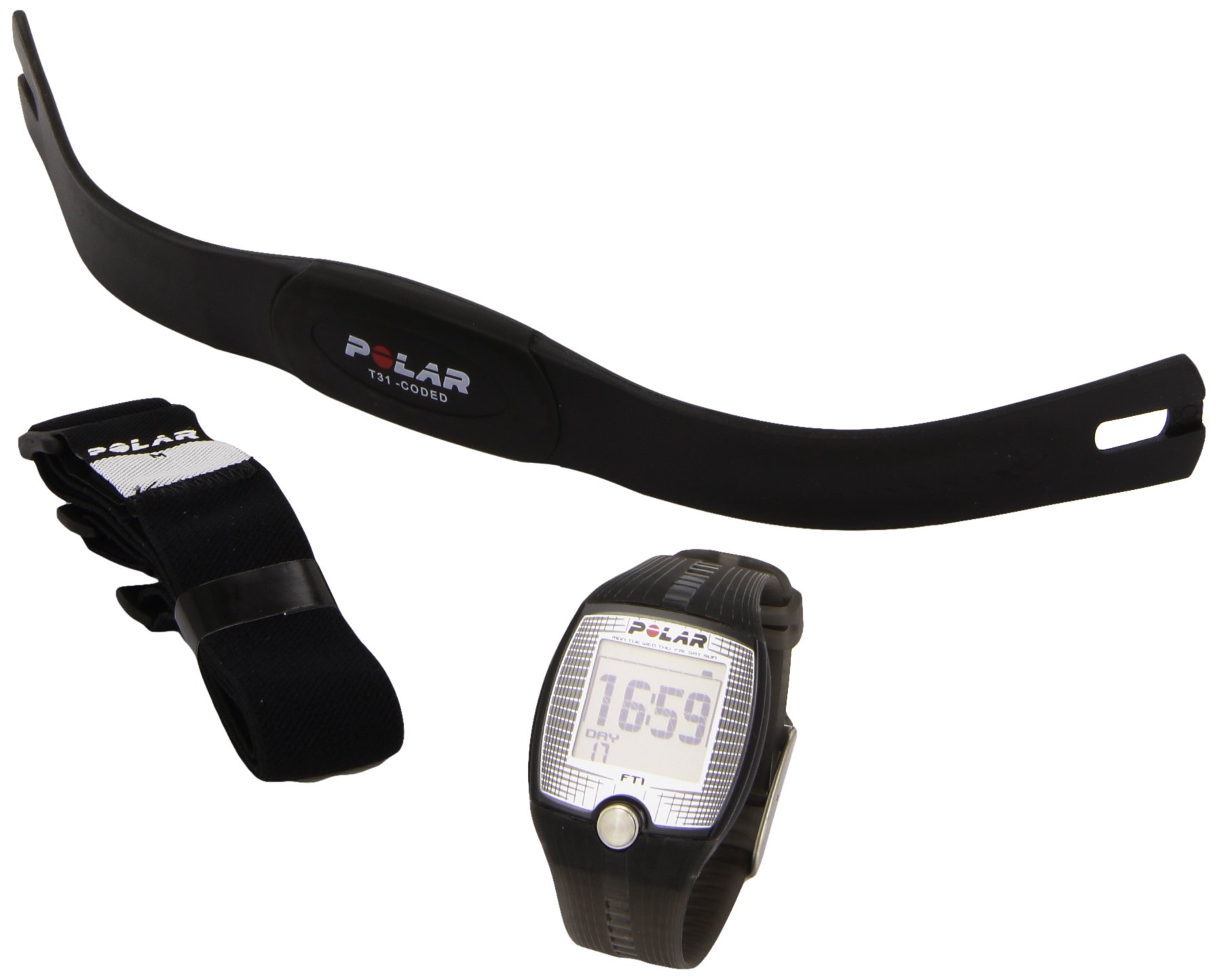 POLAR Ft1 Heart Rate Monitor Chest Strap - Accurate Wireless Bluetooth HR Sensor for Running, Cycling & Fitness Training