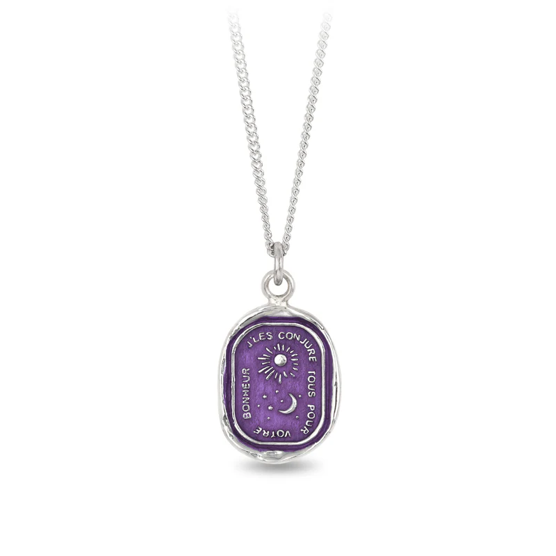 Mystic Violet Talisman - Spiritual Protection & Good Luck Charm for Home, Office & Travel | Everything For You