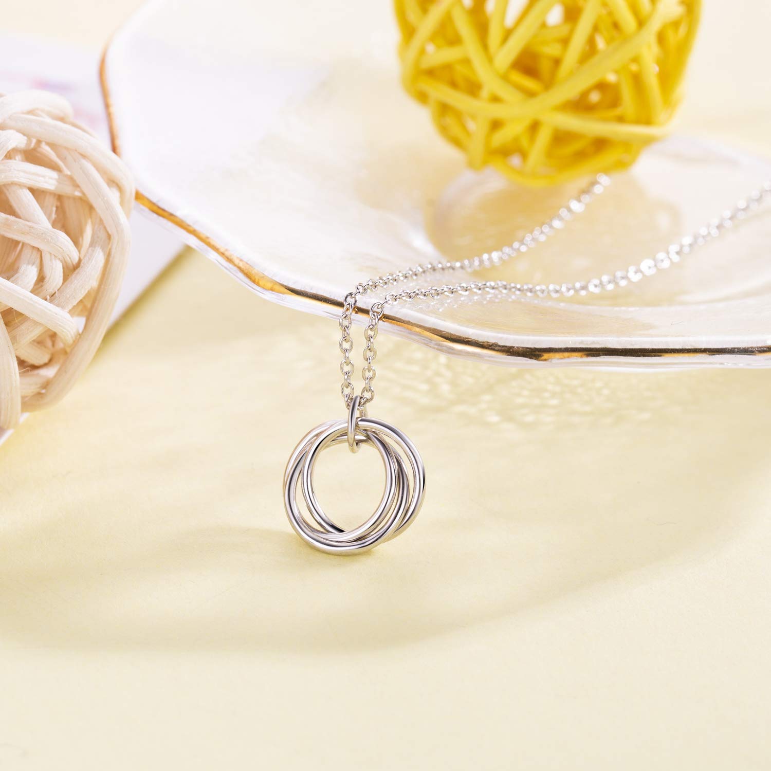 30th 40th 50th 60th 70th 80th 90th Birthday Gifts for Women - 925 Sterling Silver Happy Birthday Necklace Jewelry | Perfect for Milestone Celebrations, Anniversary Presents & Special Occasion Gifts