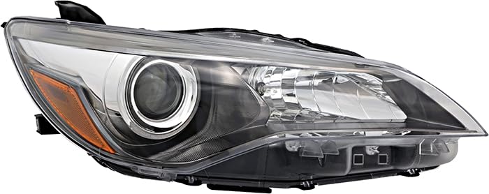2015 Toyota Camry SE/XSE/Hybrid Right Passenger Side Headlight Assembly Replacement - Durable OEM-Style Headlamp for Night Driving & Enhanced Visibility