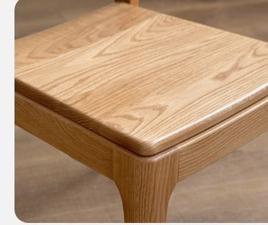 Solid Oak & Ash Wood Stacking Dining Chairs - Heavy Duty & Space-Saving for Restaurants, Events & Home Use