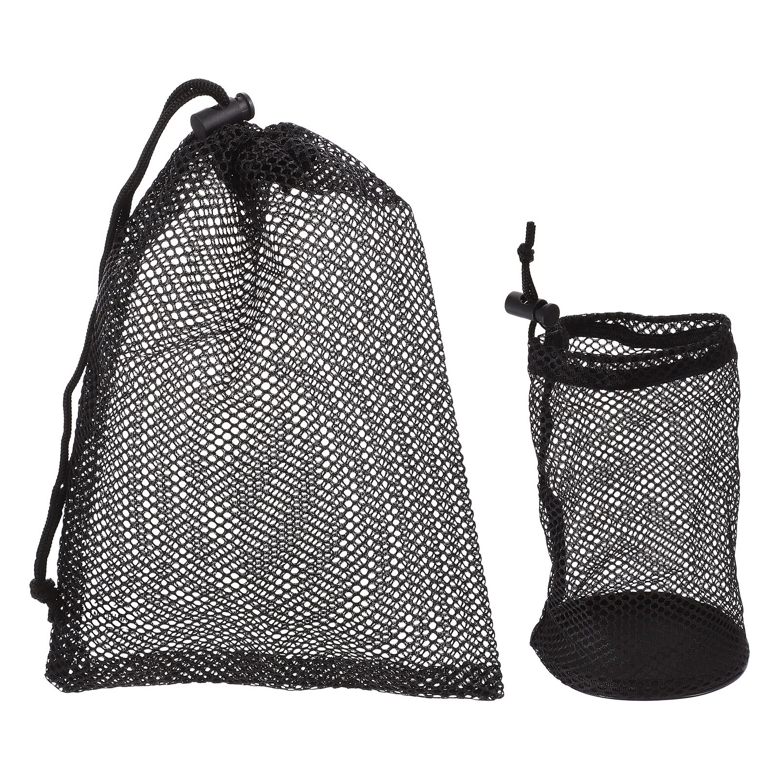 LUOZZY 2 Pack Golf Tennis Baseball Storage Bag - Portable Sports Ball Pouch for Golf Balls, Tennis Balls & Baseballs - Perfect for Sports Practice, Gym, Travel & Outdoor Activities